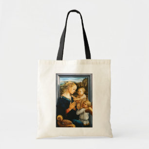 Tote Bag Vierge avec enfant et deux anges, Filippo Lippi
