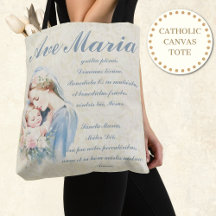 Vierge catholique Marie Ave Maria Bébé Jésus Flora