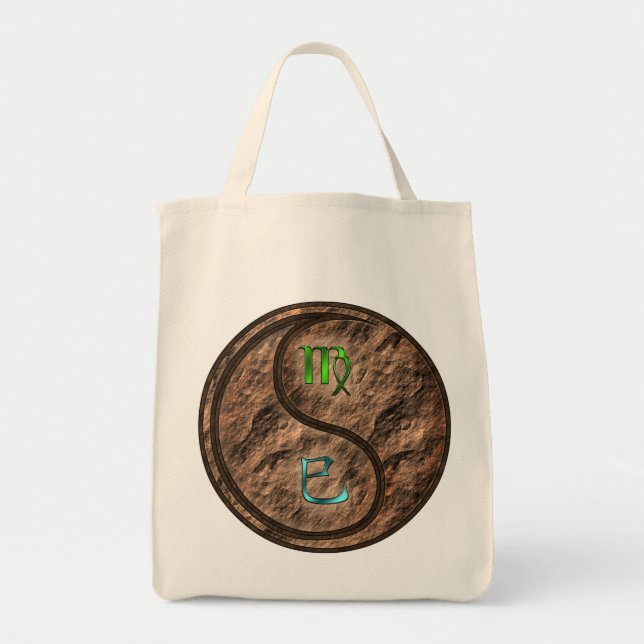 Tote Bag Vierge et Serpent de la Terre (Devant)