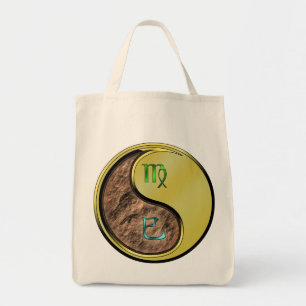 Tote Bag Vierge et serpent métallique