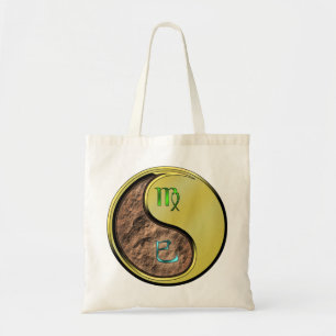 Tote Bag Vierge et serpent métallique