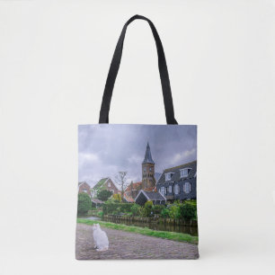 Tote Bag Village de pêcheurs traditionnel Marken à Pays-Bas