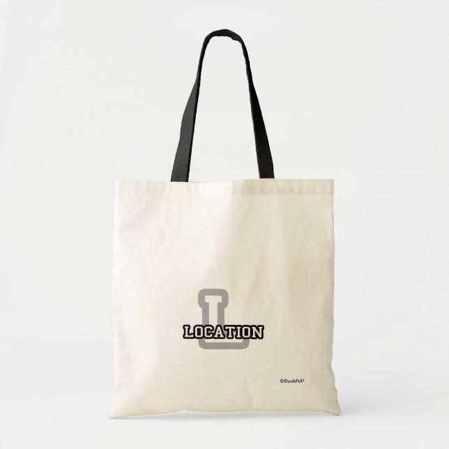 Tote Bag Ville d'alphabet (Devant)