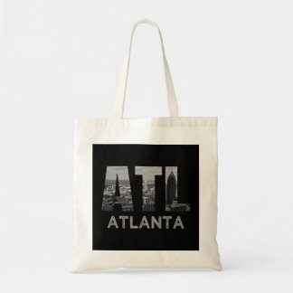 Tote Bag Ville d'Atlanta Géorgie Skyline Cityscape Downtown