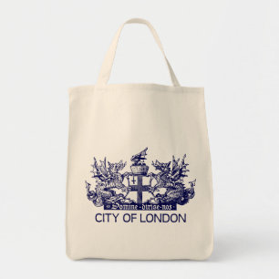 Tote Bag Ville de Londres, Vintage, Armoiries, Angleterre R