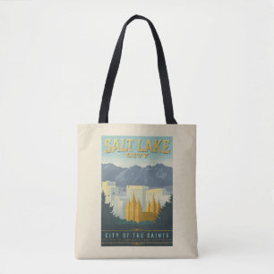Tote Bag Ville des Saints   Salt Lake City, Utah