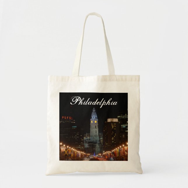 Tote Bag Ville hôtel (Devant)