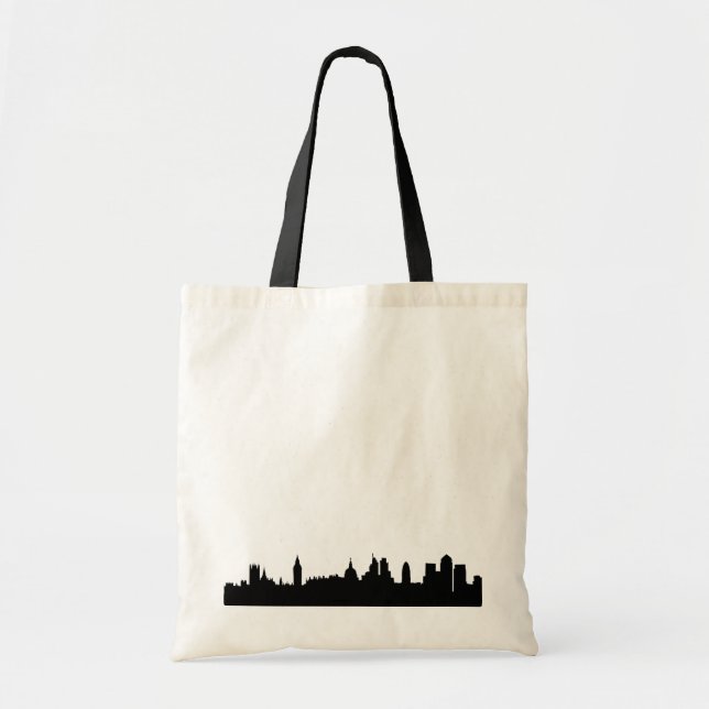 Tote Bag Ville silhouette de Londres (Devant)