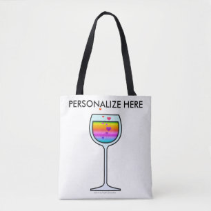 TOTE BAG VIN ART POP