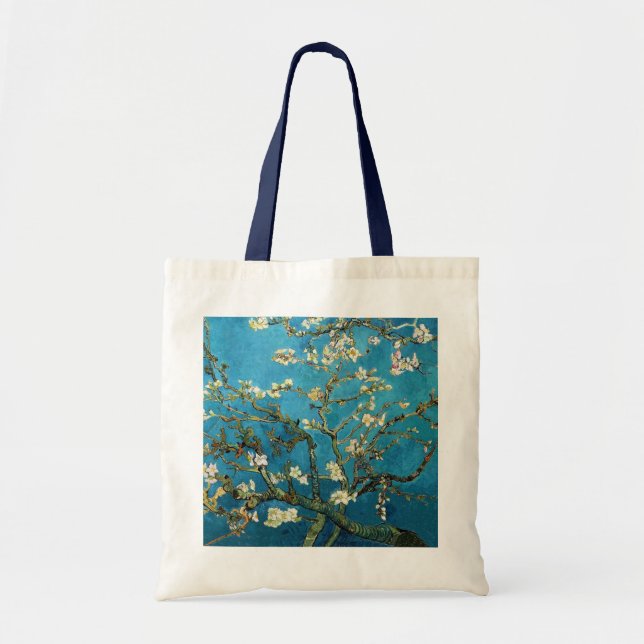 Tote Bag Vincent van Gogh, Arbre aux amandes en fleurs (Devant)
