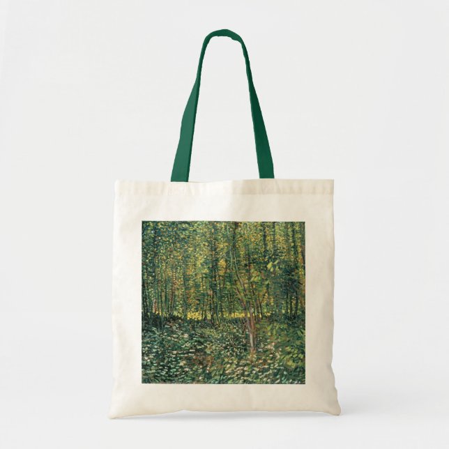 Tote Bag Vincent van Gogh | Arbres et sous-bois, 1887 (Devant)