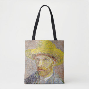 Tote Bag Vincent van Gogh - Autoportrait avec Casquette de 