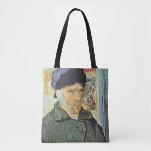 Tote Bag Vincent van Gogh - Autoportrait avec oreille dérob