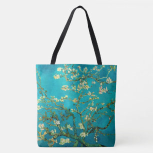 Tote Bag Vincent Van Gogh Blossoming Almond Tree Floral Art