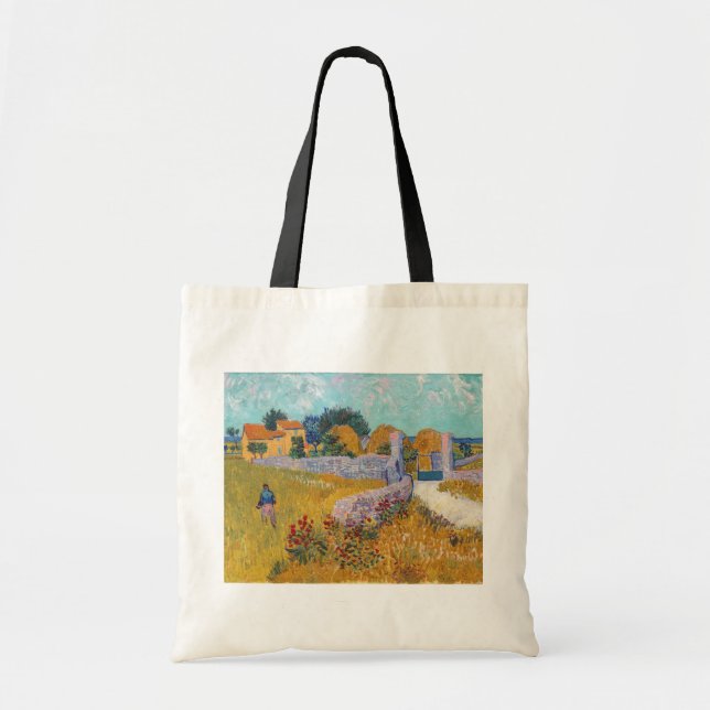 Tote Bag Vincent van Gogh - Ferme en Provence (Devant)