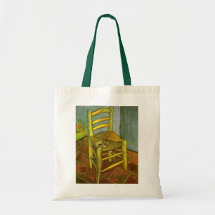 Tote Bag Vincent van Gogh - La chaise de Vincent avec son t