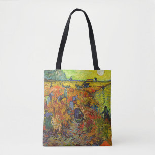 Tote Bag Vincent van Gogh - Le vignoble rouge