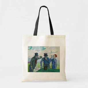 Tote Bag Vincent van Gogh - Les buveurs, après Daumier