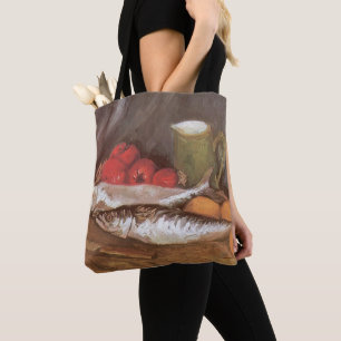 Tote Bag Vincent van Gogh - Maquereaux, citrons et tomates