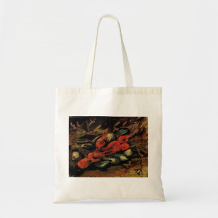 Tote Bag Vincent van Gogh - Moules et crevettes à vie morte