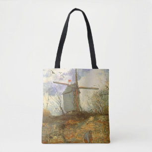 Tote Bag Vincent van Gogh - Moulin de la Galette, le moulin