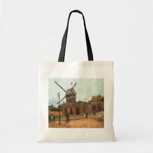 Tote Bag Vincent van Gogh - Moulin de la Galette, Windmill