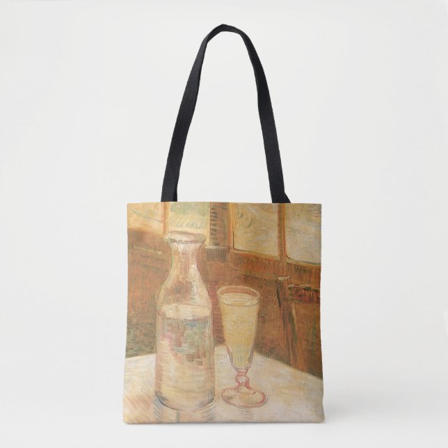 Tote Bag Vincent van Gogh - Nature morte avec de l'absinthe (Devant)