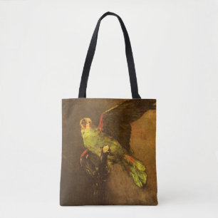 Tote Bag Vincent van Gogh - Nature morte avec perroquet ver