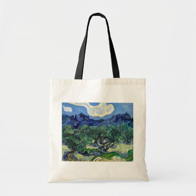 Tote Bag Vincent van Gogh - Oliviers aux Alpilles (Devant)