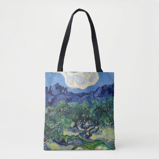 Tote Bag Vincent van Gogh - Oliviers aux Alpilles (Devant)