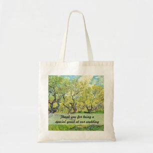 Tote Bag Vincent van Gogh, Orchard à Blossom