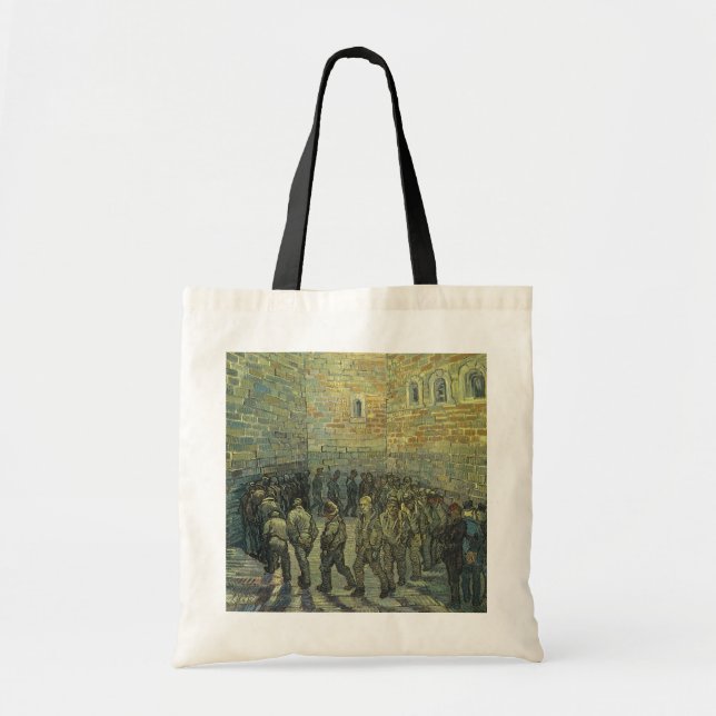 Tote Bag Vincent van Gogh - Prisonniers exerçant (Devant)