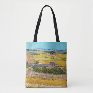 Tote Bag Vincent van Gogh - Récolte à La Crau
