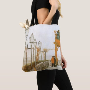 Tote Bag Vincent van Gogh - Terrasse et pont d'observation
