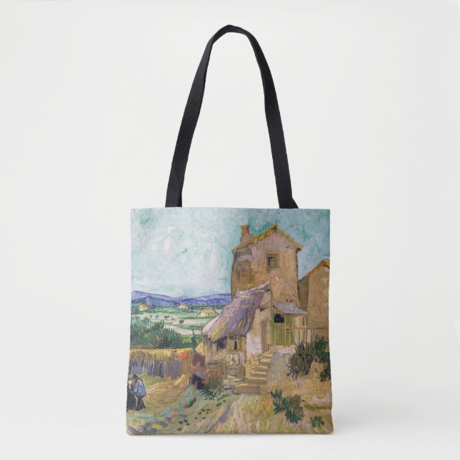 Tote Bag Vincent van Gogh - The Old Mill (Devant)