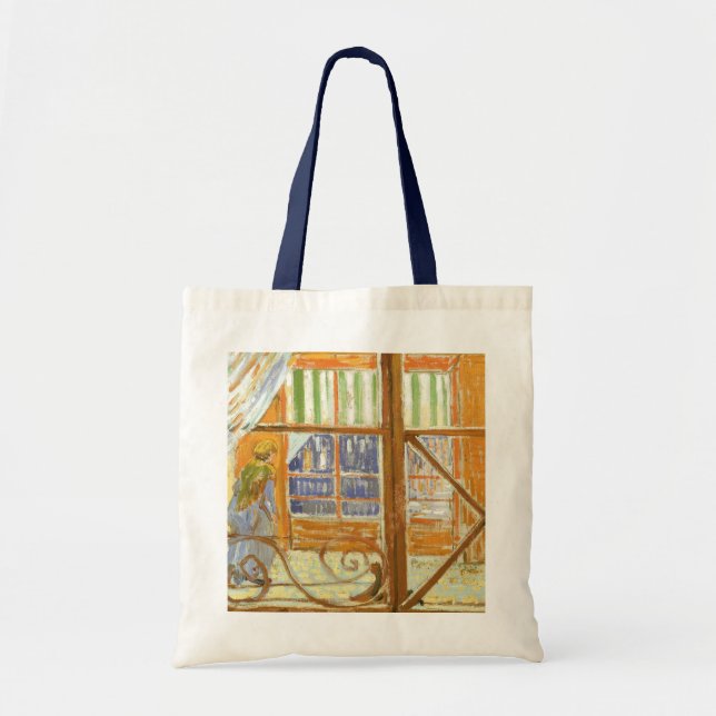 Tote Bag Vincent van Gogh - Une vitrine de boucher de porc (Devant)