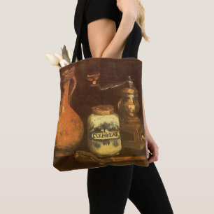 Tote Bag Vincent van Gogh - Vie morte avec moulin à café