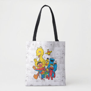 Tote Bag Vintage 123, rue Sésame