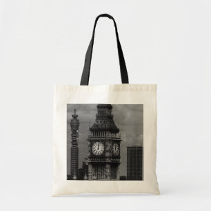 Tote Bag Vintage Angleterre Londres poste tour Big ben