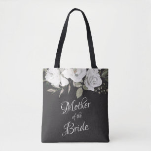 Tote Bag Vintage Cherish blanc Floral Mère de la mariée
