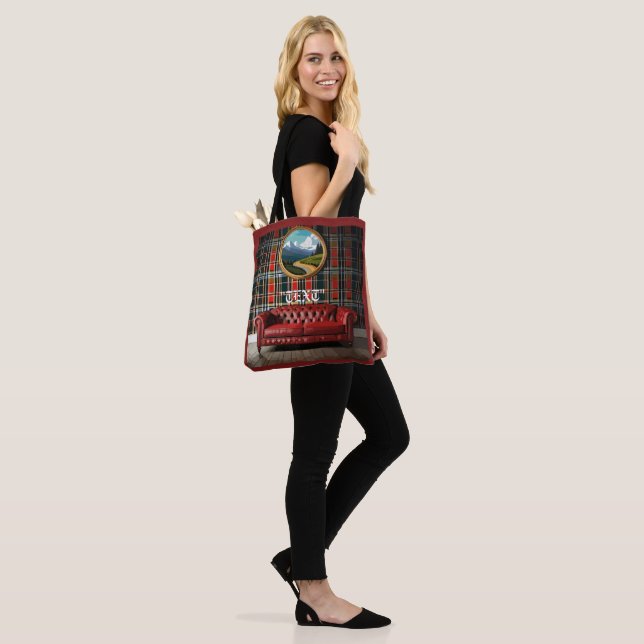Tote Bag Vintage chic (Sur le modèle)
