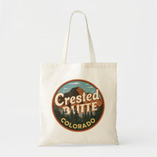 Tote Bag vintage crested butte colorado montagne extérieur