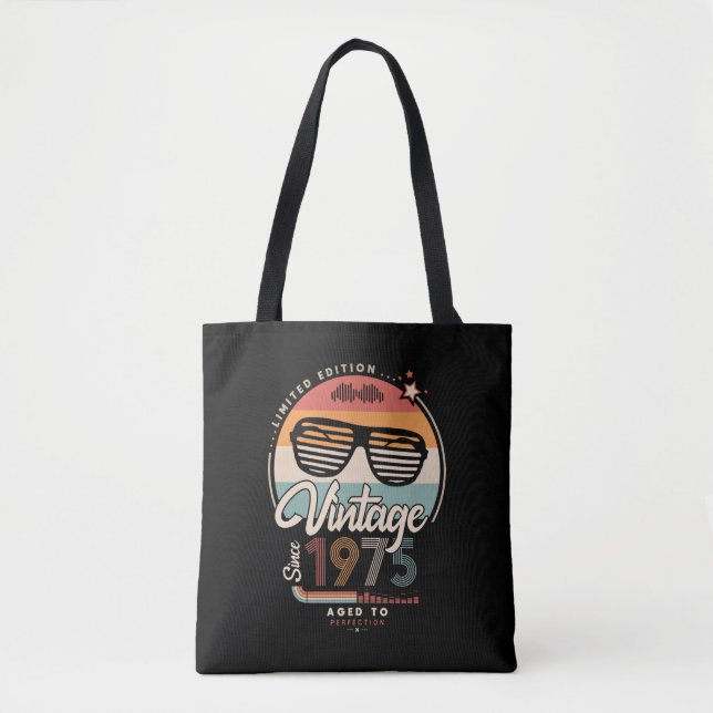 Tote Bag Vintage depuis 1975 (Devant)