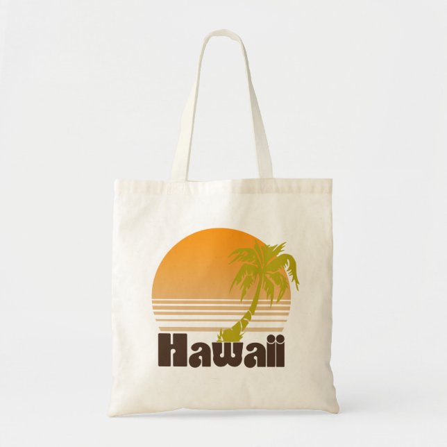 Tote Bag Vintage Hawaii (Devant)