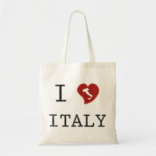 Tote Bag Vintage I Love Italie