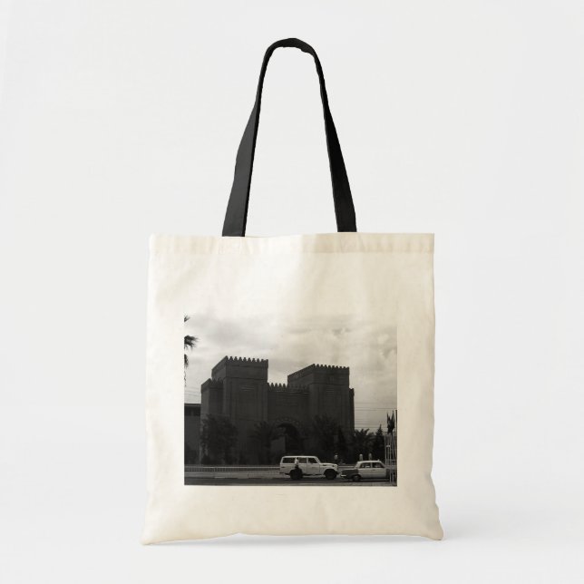 Tote Bag Vintage Irak Bagdad musée 1970 (Devant)