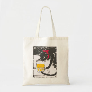 Tote Bag Vintage Japanese Beer Cat Art Goyo Retro トートバッグ