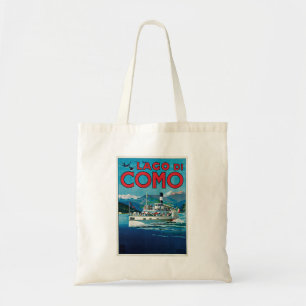 Tote Bag Vintage Lago di Como Travel