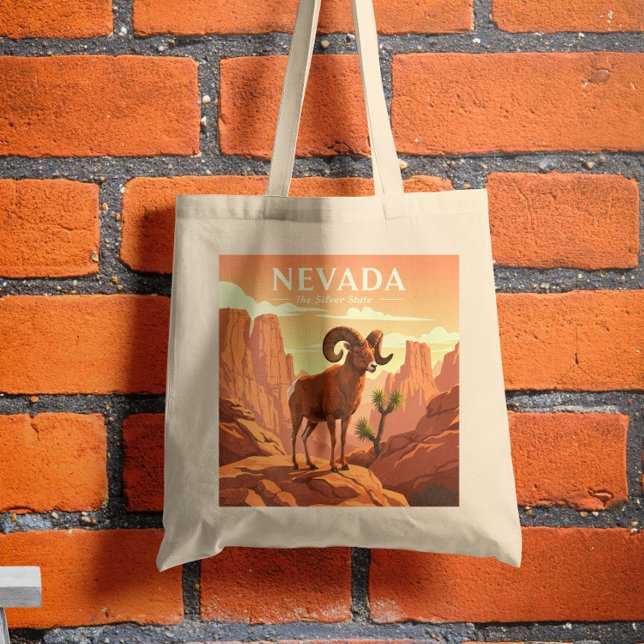 Tote Bag Vintage Nevada (Créateur téléchargé)