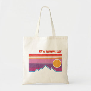 Tote Bag Vintage New Hampshire NH Granite State Souvenir